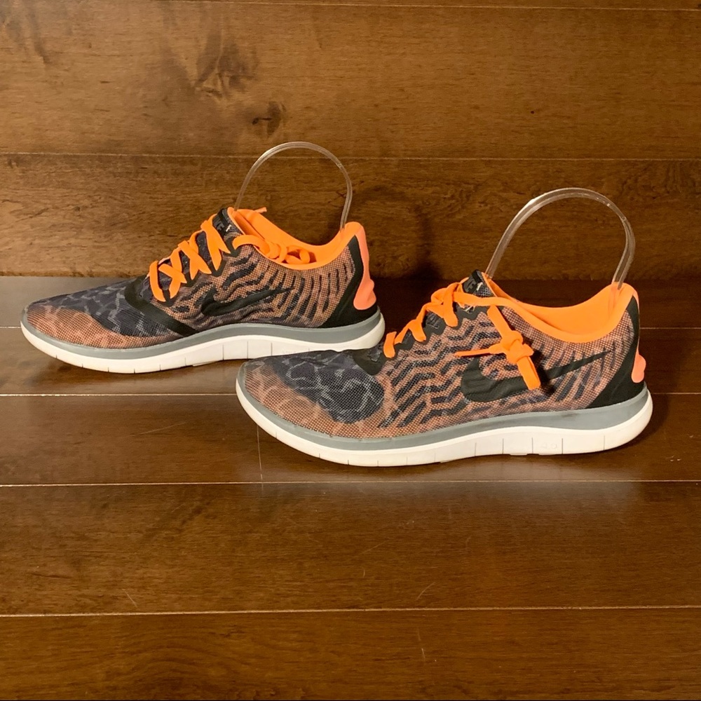 Nike Free 4.0 V5 Print Running Shoe, size 7.5